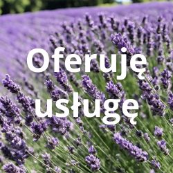 Ogłoszenia oferuję usługę dla plantatorów lawendy