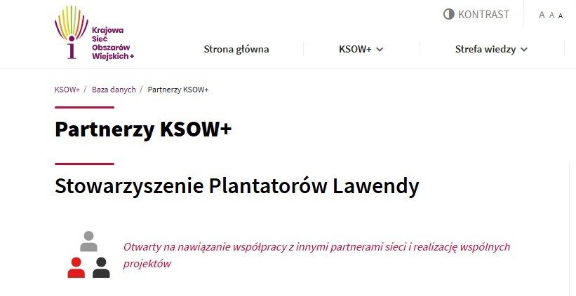 Jesteśmy partnerem Krajowej Sieć Obszarów Wiejskich+